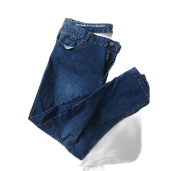Avenue Denim - Avenue Girlfriend Jeans Size 20 Average